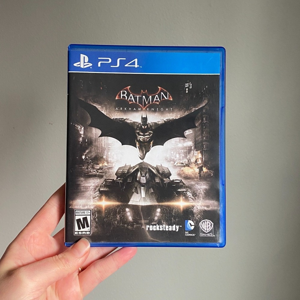 Playstation 4 PS4‎ Video Game Batman Arkham Knight Complete Disc Case Manual